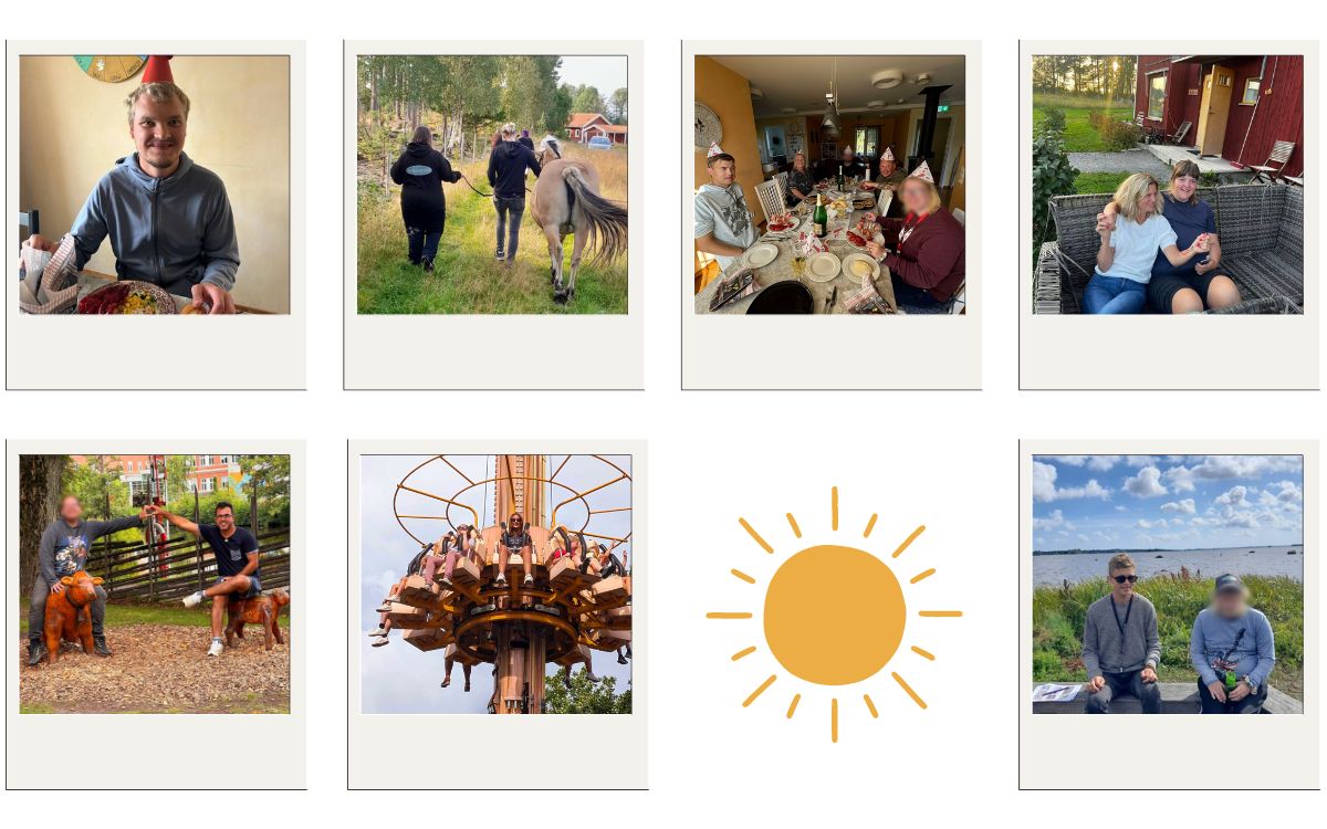 Sommaren på ett Rasmusbyn LSS boende Närke